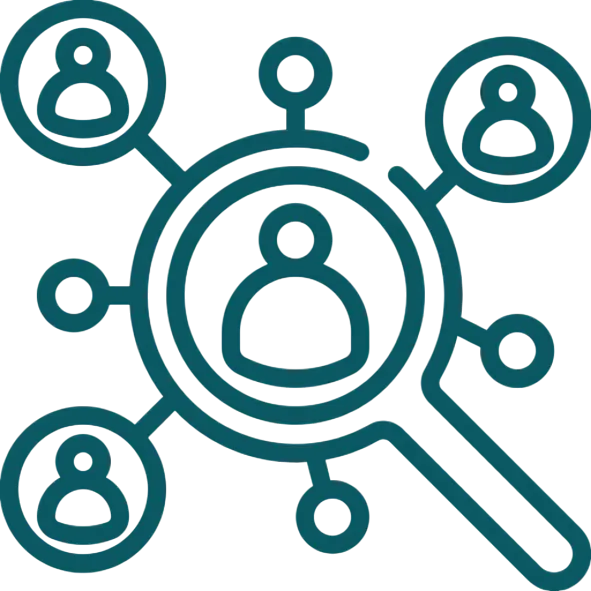 connecting people logo of the best digital marketer in palakkad, kerala